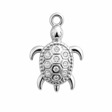 Zircon Turtle Charm