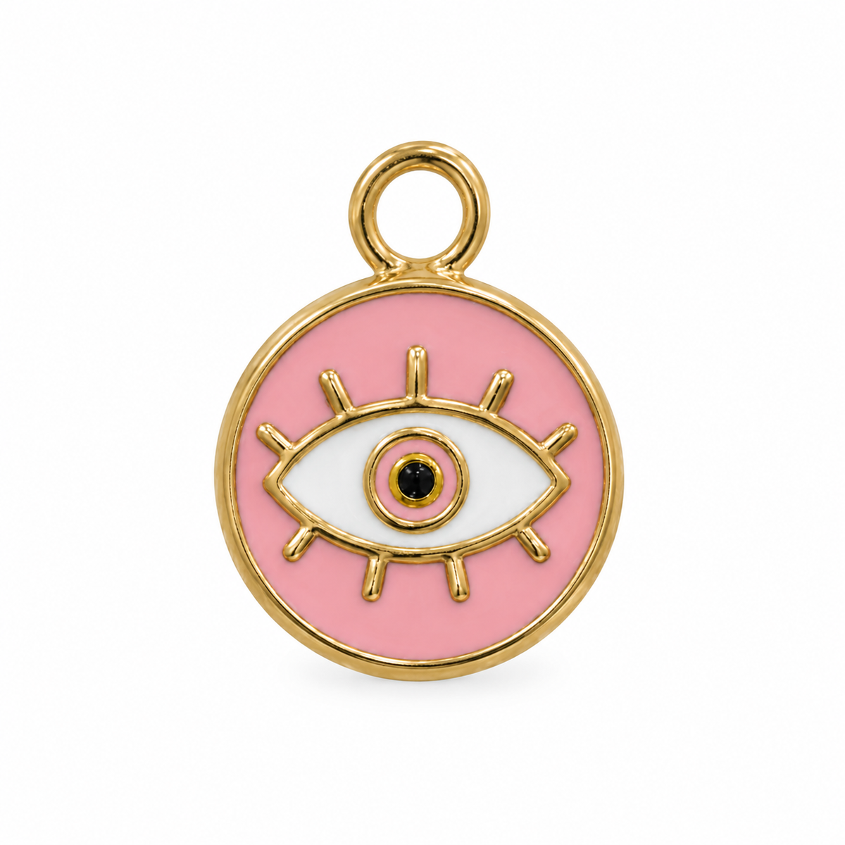 Pink Evil Eye Charm