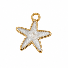 Pearlescent Starfish Charm