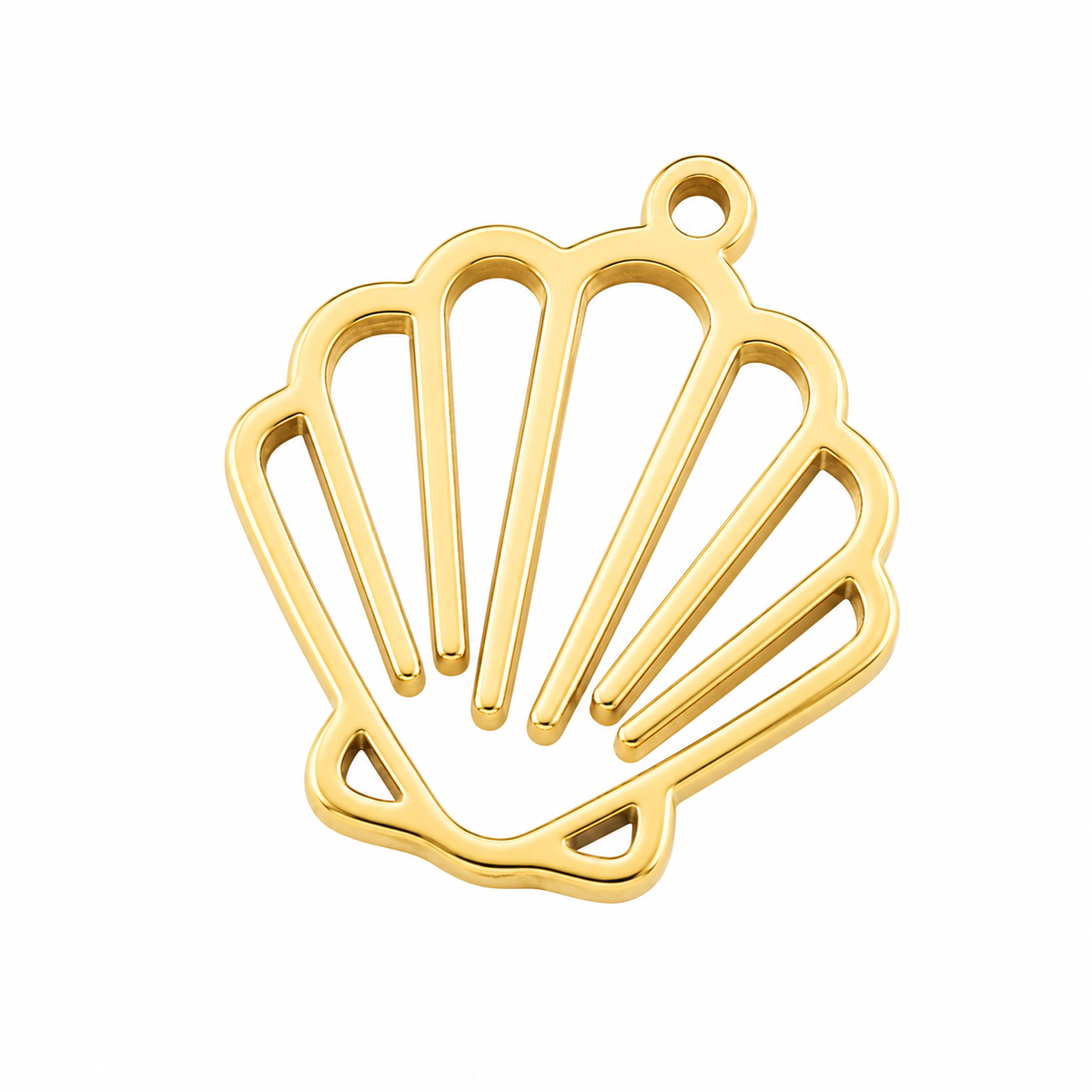 Flat Shell Charm