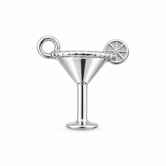 Martini Glass Charm