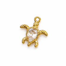Gem Turtle Charm