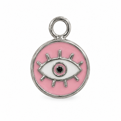 Pink Evil Eye Charm