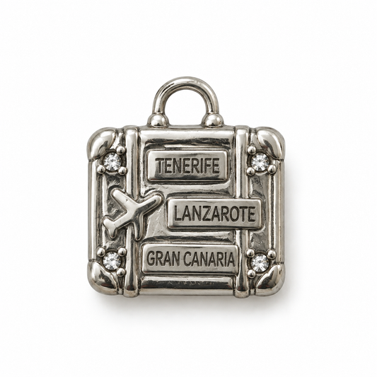 Canarias Travel Suitcase Charm