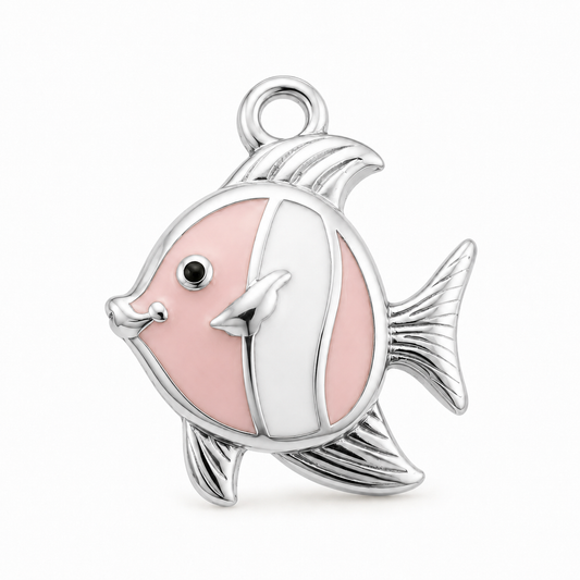 Pink Fish Charm