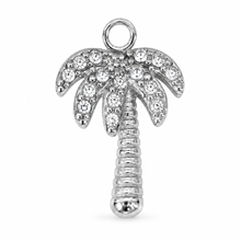 Zircon Palm Tree Charm