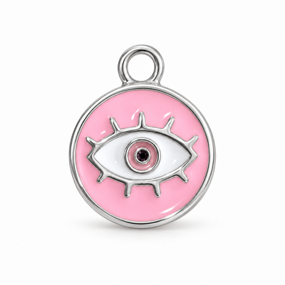 Pink Evil Eye Charm