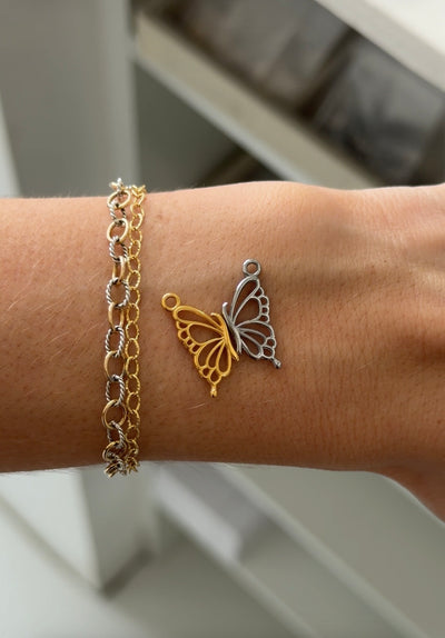 Bestie Butterfly Charm