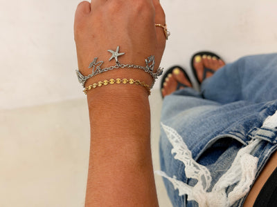 Flat Whale Tail Charm