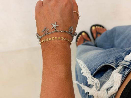 Flat Whale Tail Charm