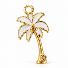 Enamel Palm Tree Charm
