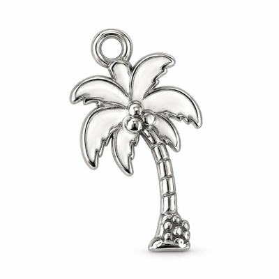 Enamel Palm Tree Charm